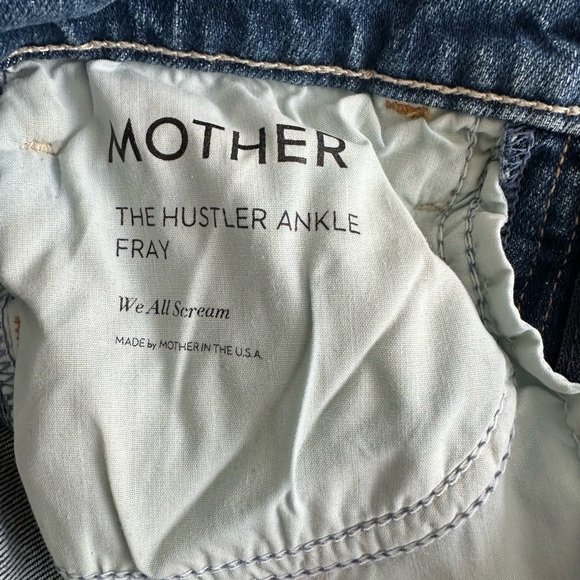 Mother Jeans Hustler Ankle Fray - Picture 6 of 7